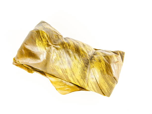 istock Thai Sticky Rice Wrapped in Banana Leaf 481034498