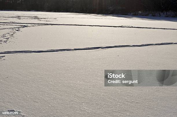 Texture Of The Snow Surface Stock Photo - Download Image Now - Abstract, Cold Temperature, Cool Attitude