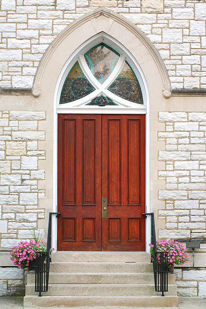 istock Wooden Church Doors 481040174