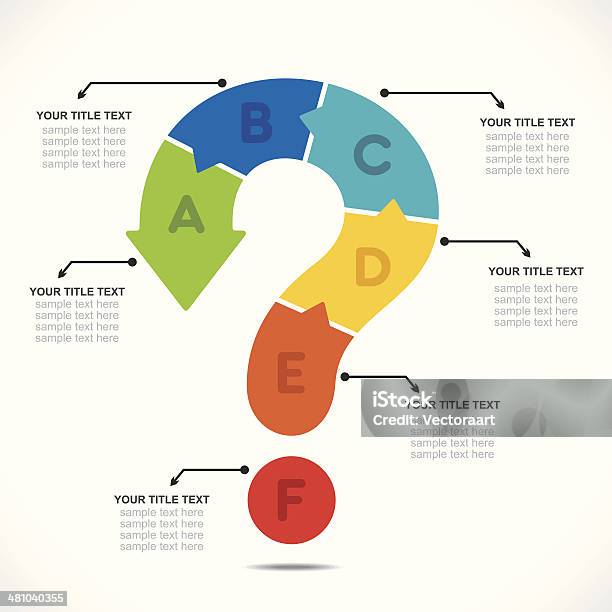 Creative Question Mark Infographics Stock Illustration - Download Image ...