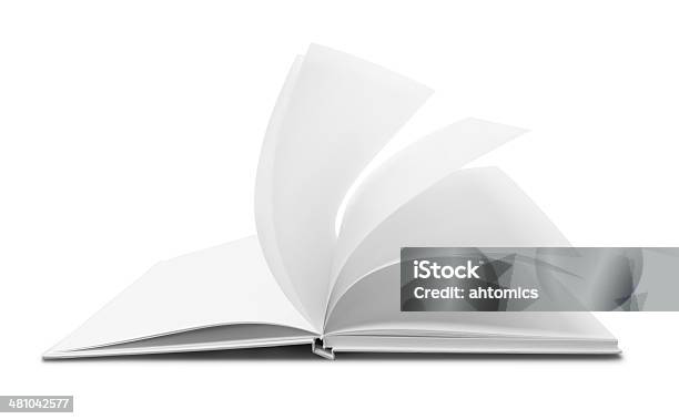 Empty Book Stock Photo - Download Image Now - Book, Throwing, Blank - iStock