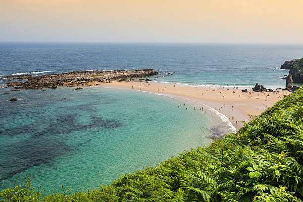 Beach of Pechon, Cantabria, Spain