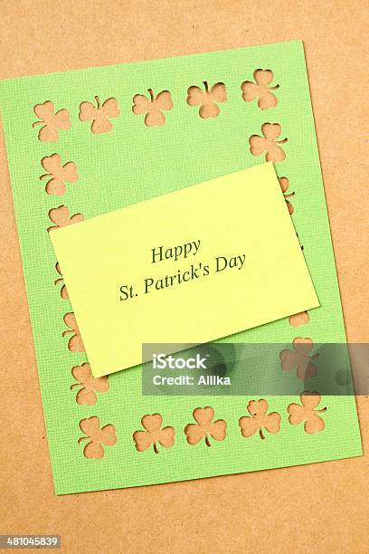 Foto de Cartão De Saudação Do St Patricks Day e mais fotos de stock de Decoração - Decoração, Dia, Dia de São Patrício
