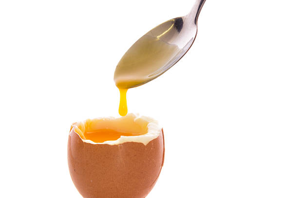 katar jaj - eggs animal egg cracked egg yolk zdjęcia i obrazy z banku zdjęć