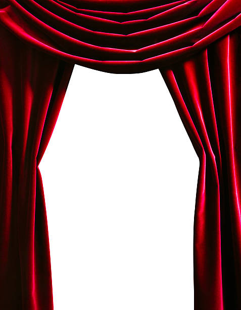 istock Red Velvet Theater courtains 481051945