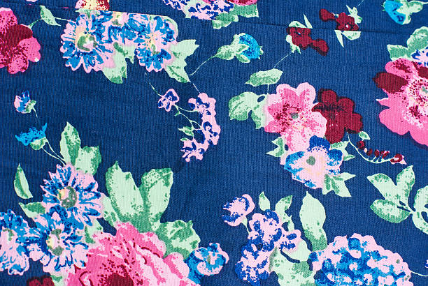 istock Rose Fabric background, Fragment of colorful retro tapestry text 481052477