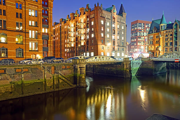 istock Historic warehouses in Hamburg 481054209