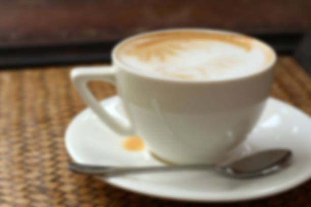 istock Blur A cup of hot cappuccino coffee 481057126