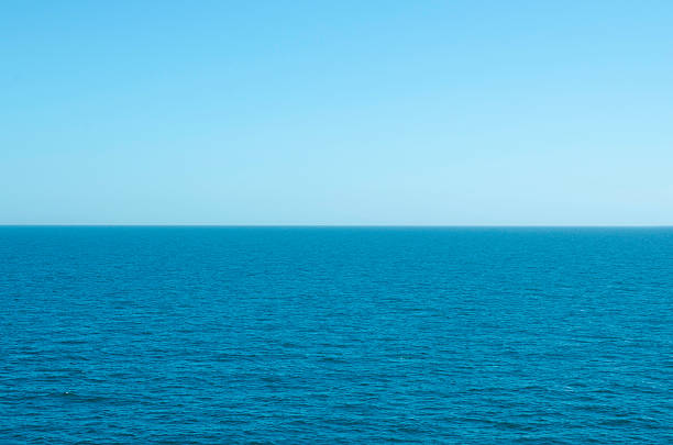istock Horizon at sea with blue sky 481057680