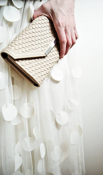 istock Beautiful tutu skirt and a leather purse 481057990