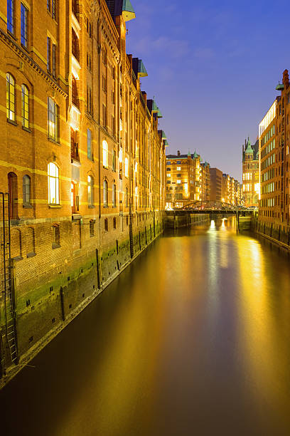 istock The Speicherstadt at night 481061415