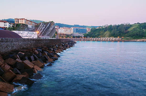 Getaria Getaria is a fishing and resort village located in northern Spain. getaria stock pictures, royalty-free photos & images