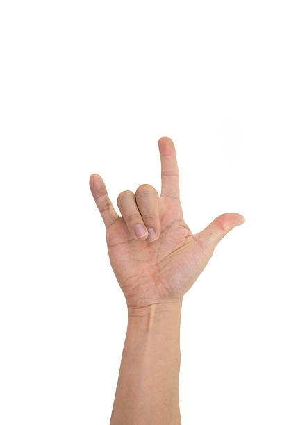 I love you hand