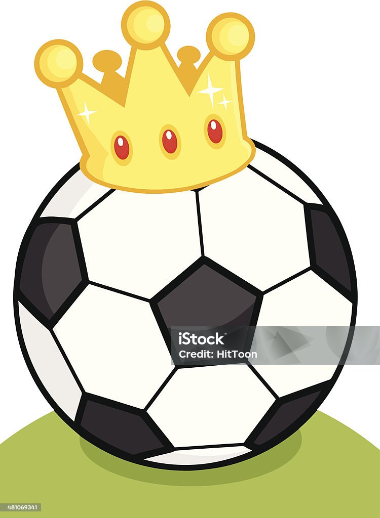 Soccer Ball With Crown Similar Illustrations: Cartoon stock vector