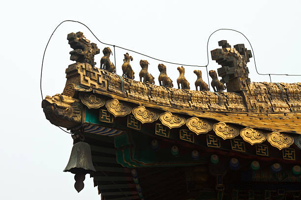 istock Tibetan hall in landscape architecture of an ancient temple, Che 481069421