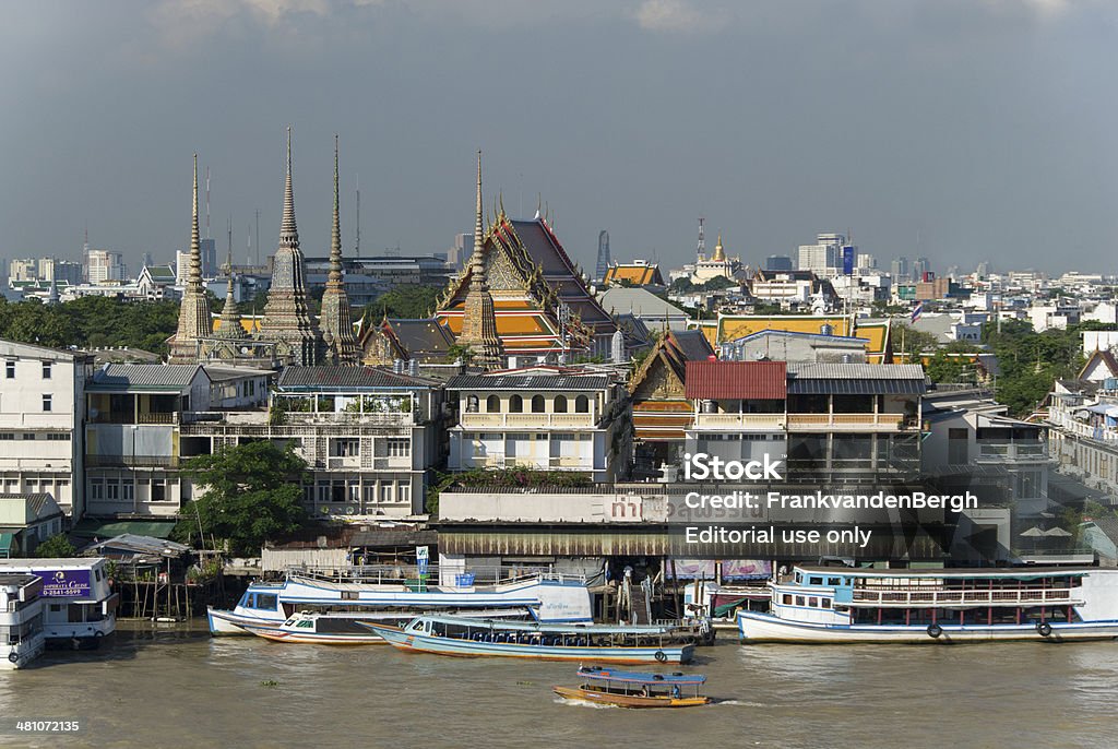 Bangkok - Lizenzfrei Fluss Chao Phraya Stock-Foto