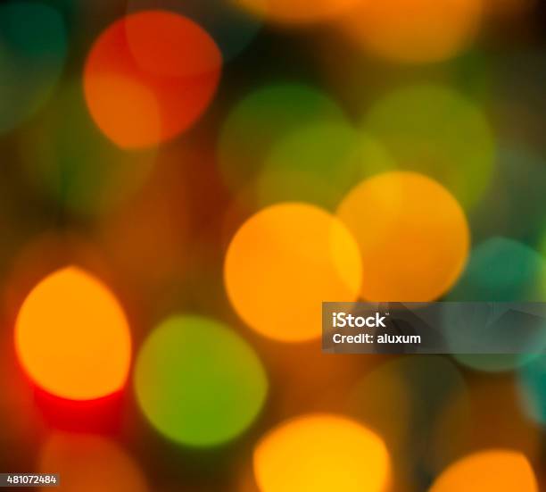 Defocused Lights Stock Photo - Download Image Now - 2015, Abstract, Backgrounds