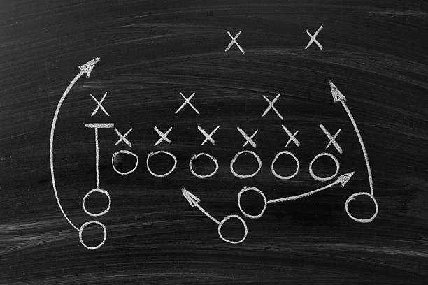 istock Chalk Football Play 481074635