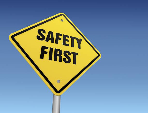 istock Safety First Road Sign 481075054