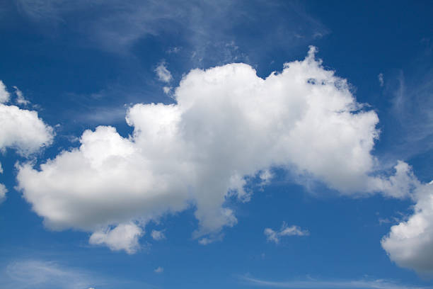 Cтоковое фото Голубое небо с красивые облака