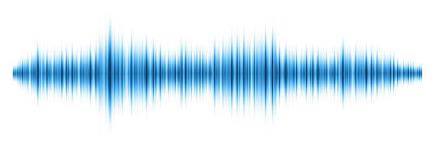 Sound wave isolated on white background Sound wave isolated on white background sound wave photos stock pictures, royalty-free photos & images