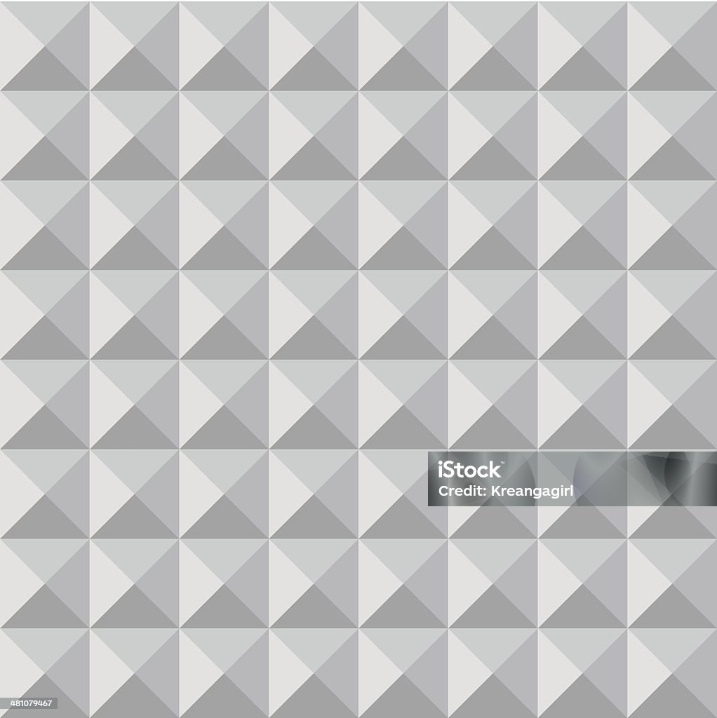 Gray Triangle Pattern2 Stock Illustration - Download Image Now - Art ...