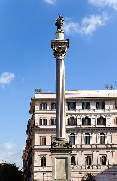 istock Italy. Rome. Column before Basilica of  Santa Maria maggiore 481080120