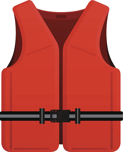 ilustrações, clipart, desenhos animados e ícones de jaqueta salva-vidas - life belt nautical vessel life jacket buoy