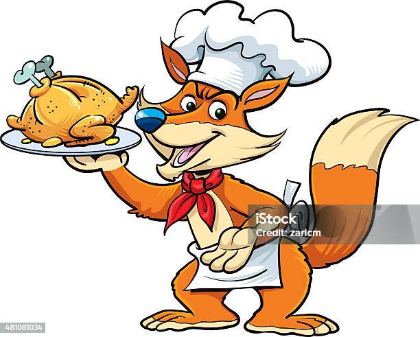 Fox Cook Fox Cook Stock Illustration - Download Image Now - 2015, Animal ...