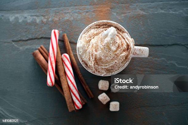 Hot Chocolate Stock Photo - Download Image Now - Peppermint, Mocha, Hot Chocolate