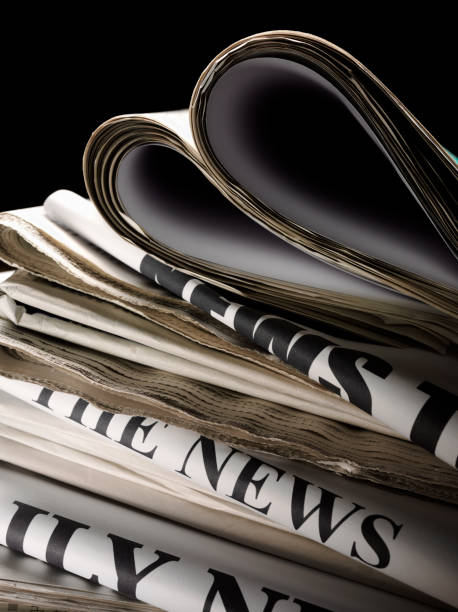 istock New Headlines on Daily Newspapers 481083139