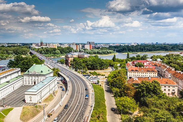 istock Panoramic view of Warsaw, Poland 481085000