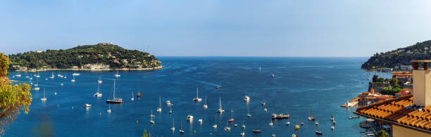 istock Wide panoramic view of Cap-Ferrat, France 481086026