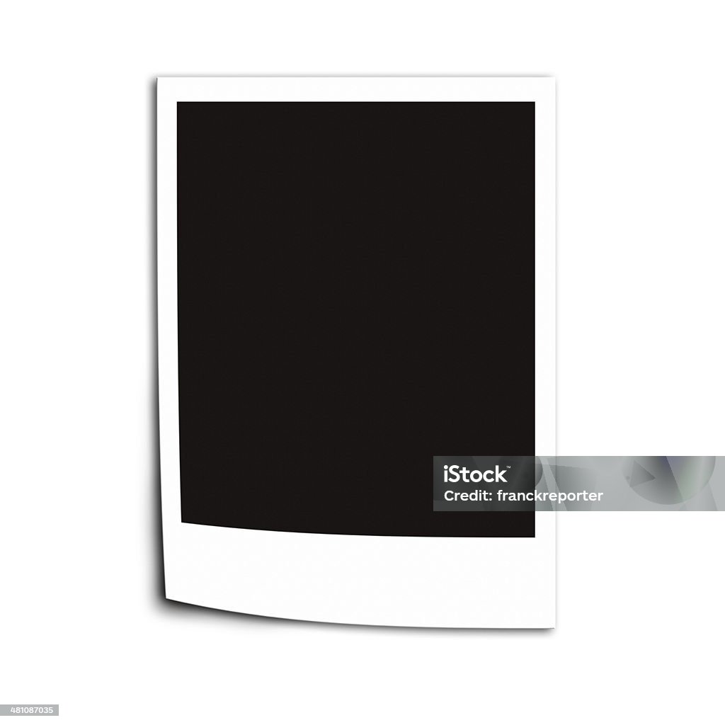 black blank photo Border - Frame Stock Photo