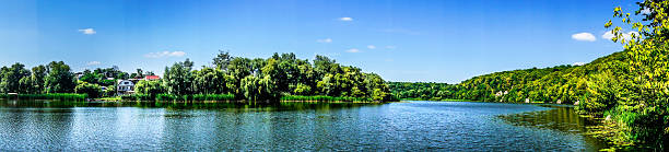 istock Wonderful panorama of  lake  by summer. 481090262