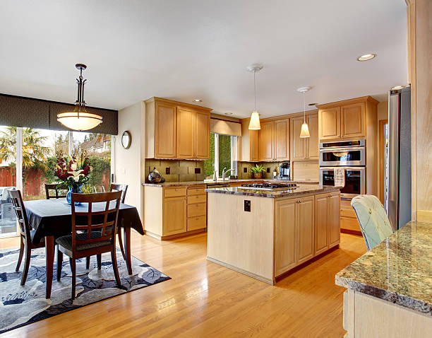 istock State of the art kitchen with hardwood floor. 481091290