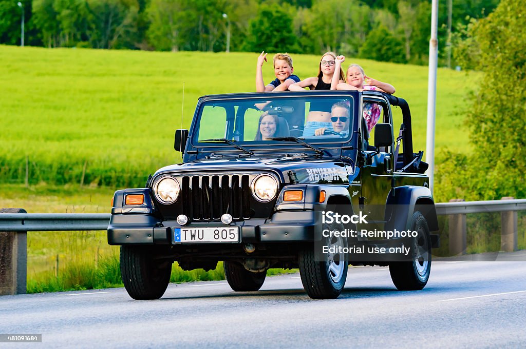 Jeep Wrangler 2002 Black Stock Photo - Download Image Now - 2002, 2015, 4x4  - iStock