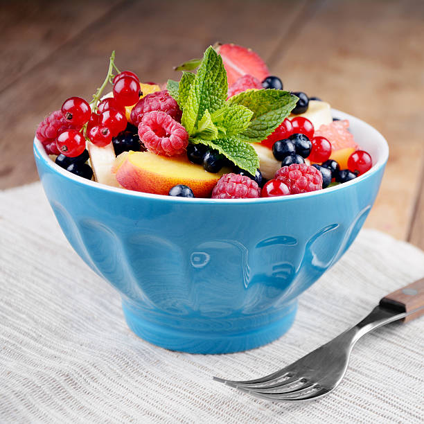 Fresh tasty fruit salad