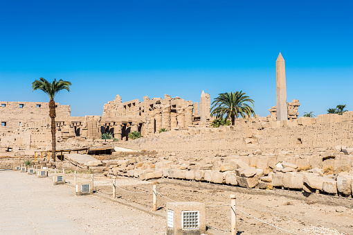 Karnak temple, Luxor, Egypt (Ancient Thebes with its Necropolis). UNESCO World Heritage site