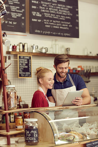 istock We can just make all our orders online now! 481095554