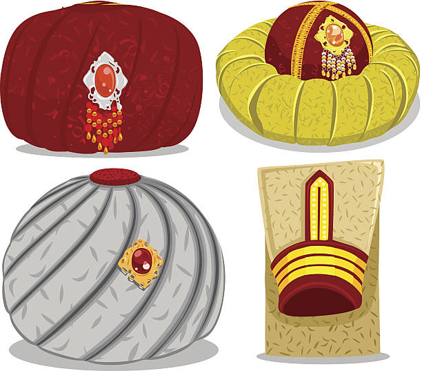 illustrations, cliparts, dessins animés et icônes de guilted turban du sultan - sultan