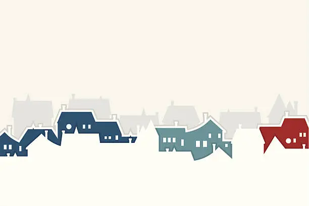 Vector illustration of Real Estate Background