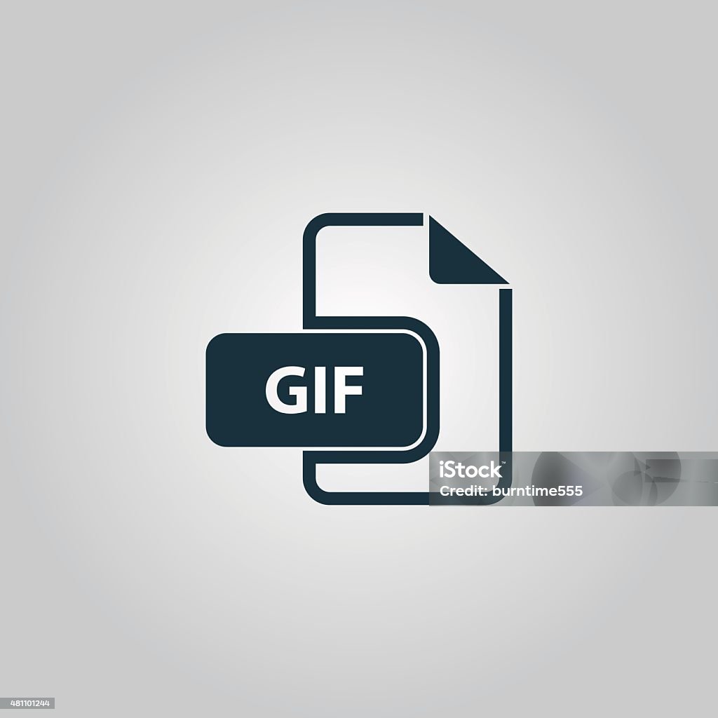 Gif Image File Extension Icon Stock Illustration - Download Image Now -  2015, Computer, Computer Graphic - iStock