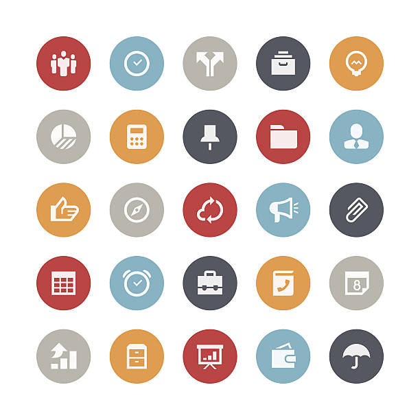 Business and management icons | Orbis series http://www.tomnulens.be/istock/newbanners/orbisseries.jpg orbis stock illustrations