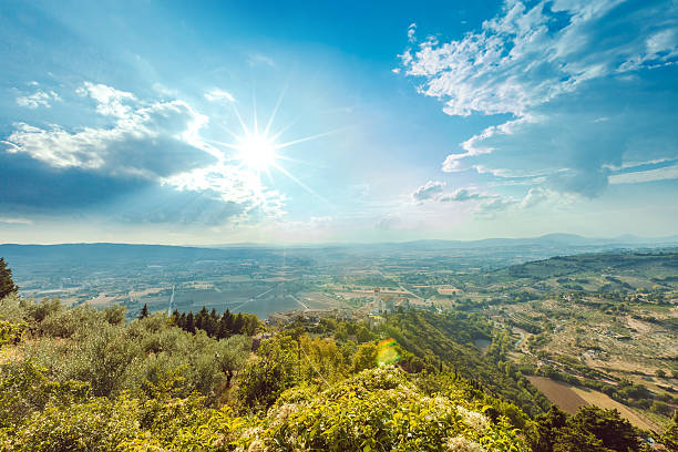 Sunshine in Assisi, Italy
