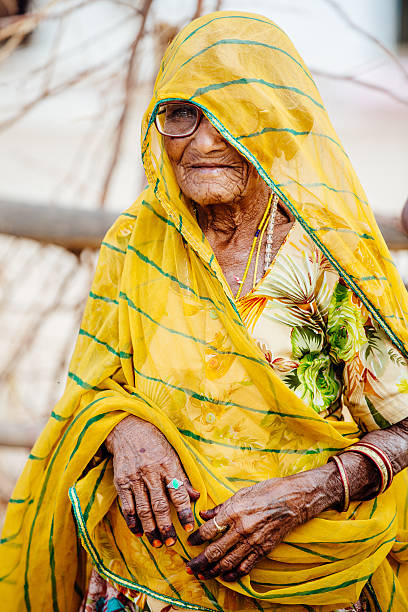 istock Indian senior woman 481104368