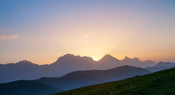 istock Beautiful valley in Caucasus mountains in Svaneti, Georgia 481104720