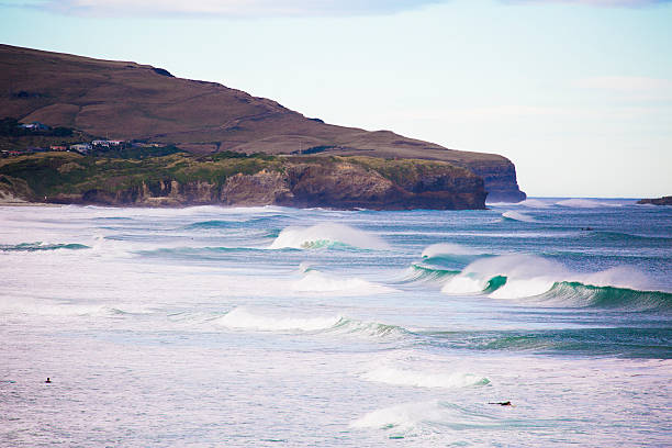 istock Waves breaking at St. Clair, Dunedin, New Zealand 481105908