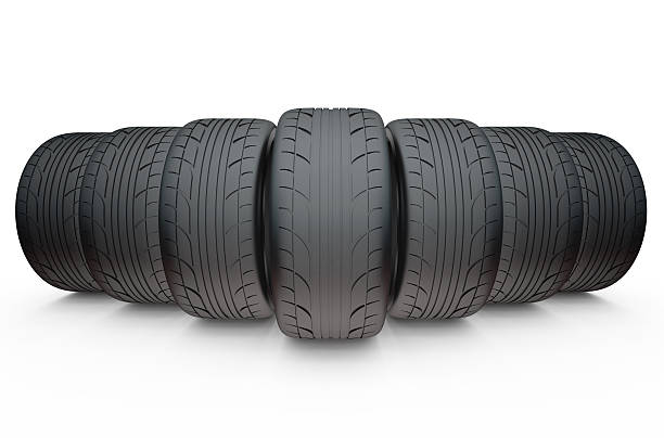 istock Group of automotive tires 481108394