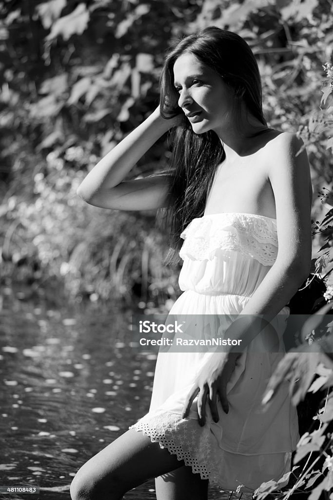 Beautiful girl 20-24 Years Stock Photo